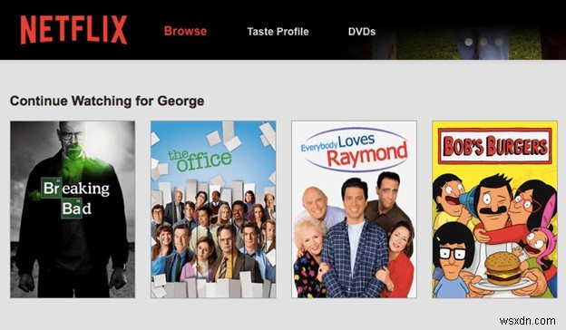 Netflix에서  계속 보기  목록 항목을 제거하는 방법