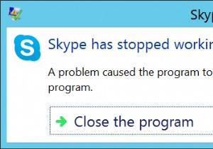 수정:Skype가 Windows 10에서 계속 충돌함