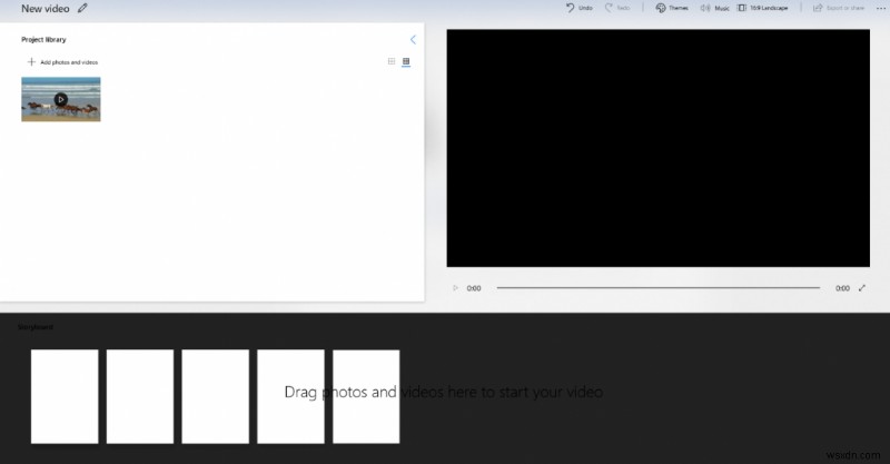 Windows 10에서 숨겨진 비디오 편집기를 사용하는 방법
