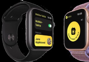 Apple Watch에서 워키토키를 사용하는 방법