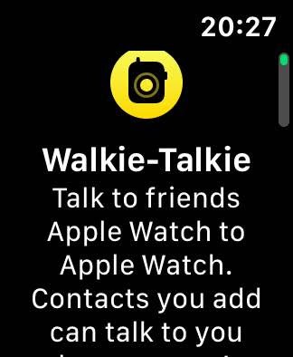 Apple Watch에서 워키토키를 사용하는 방법