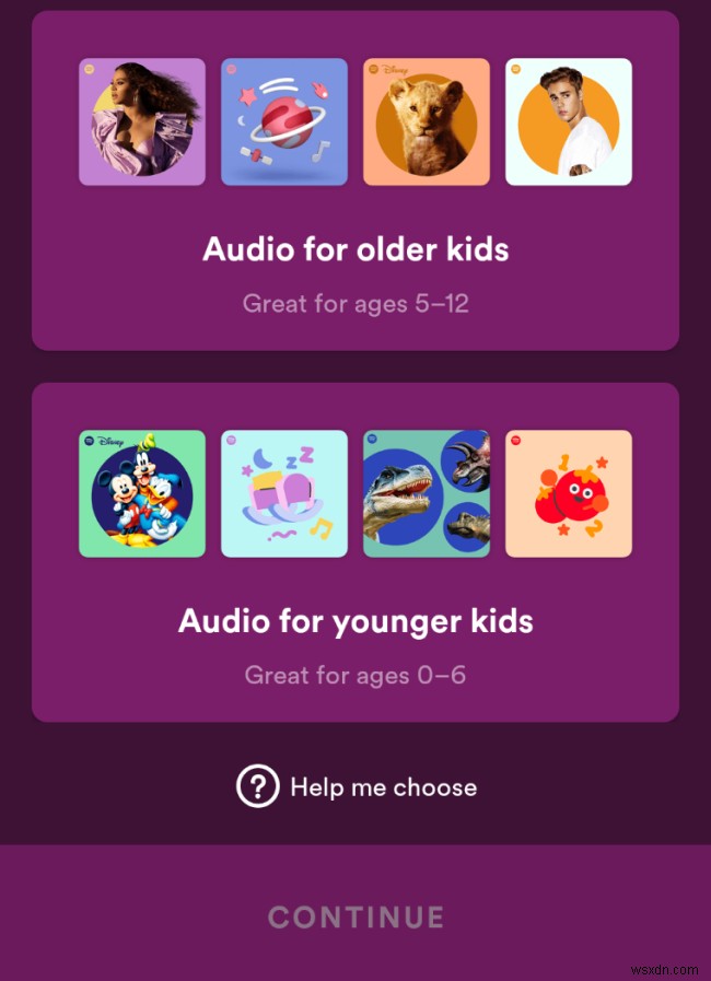 Spotify Kids:어린이용 계정 설정 및 관리 방법