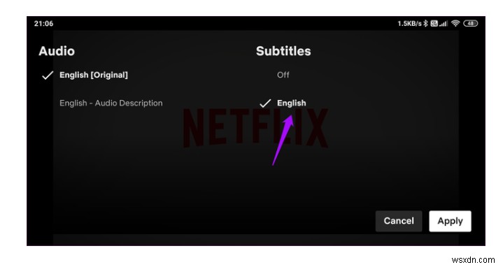 Netflix 자막이 갑자기 작동을 멈췄습니다:문제를 해결하려면 어떻게 해야 합니까