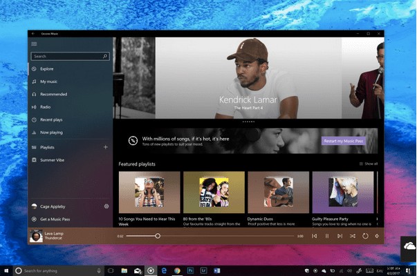 Windows 10의 Groove Music에서 이퀄라이저를 활성화하는 방법