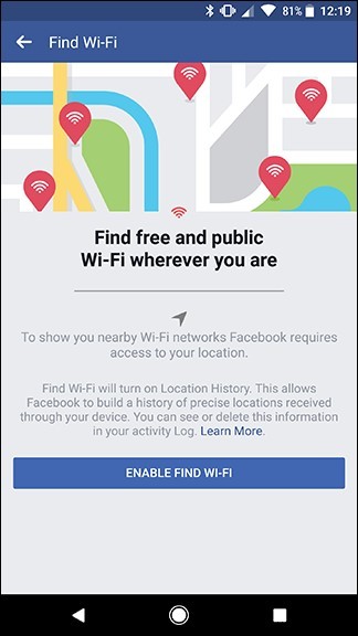 Facebook이 주변 WiFi 위치를 추적하는 데 도움이 되는 방법은 다음과 같습니다.