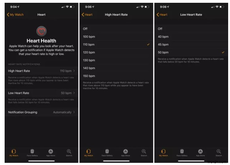 Apple Watch 심박수 모니터에서 기대할 수 있는 것