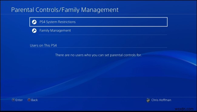 개인 정보 보호를 위해 PlayStation 계정에 제한을 추가하십시오!