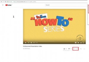 PowerPoint 2010에 YouTube 동영상을 삽입하는 방법