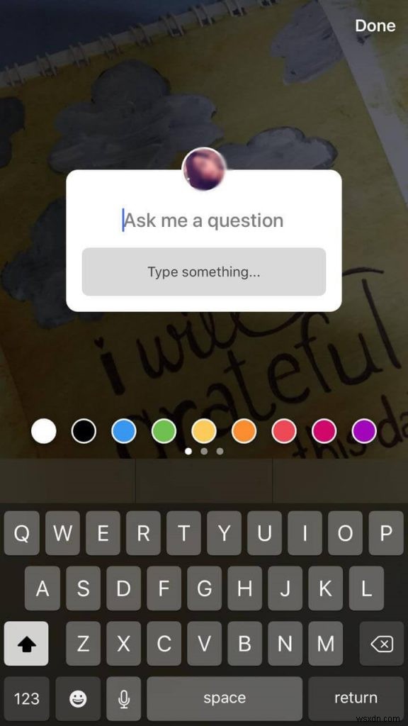 Instagram의 새로운  질문  기능 사용 방법