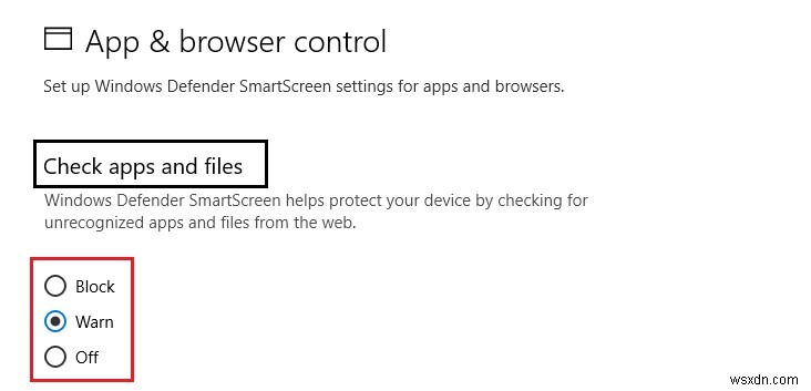 Windows 10 또는 8에서 SmartScreen 필터를 끄는 방법은 무엇입니까?