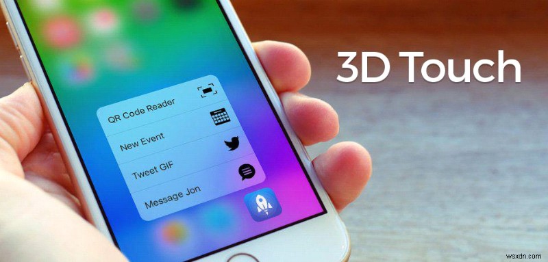 iPhone의 3D 터치:모든 정보 알기