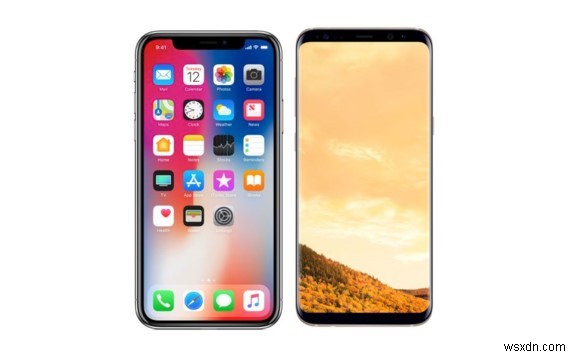 iPhone X 대 Samsung Galaxy S8 – 누가 쇼 스토퍼인가?