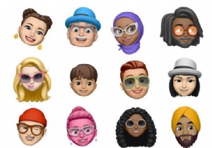 iOS 12 베타에서 나만의 미모티콘을 만드는 방법