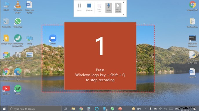 Windows 11에서 화면을 녹화하는 방법
