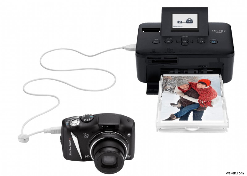 디지털 카메라에서 직접 사진을 인쇄하는 방법