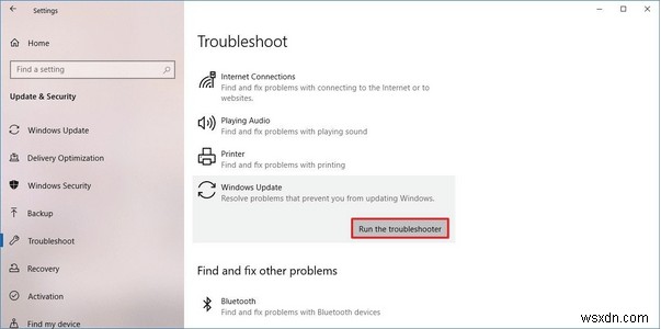 Windows 10에서 발생한 문제 해결 방법