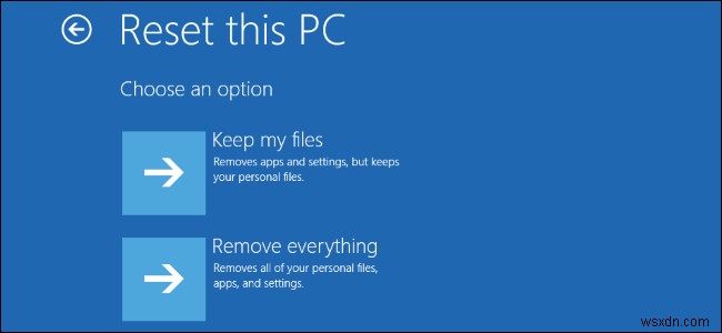 Windows 10을 초기 설정으로 복원하는 방법