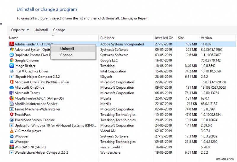 100 디스크 사용량 Windows 10 오류 수정 방법