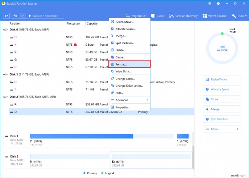 Windows 10/8/7 PC용 최고의 SD 카드 포맷터 소프트웨어 5개(2022)