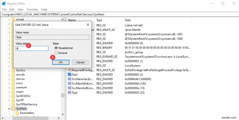수정 – Windows 10에서 서비스 호스트 SysMain 높은 디스크 사용량