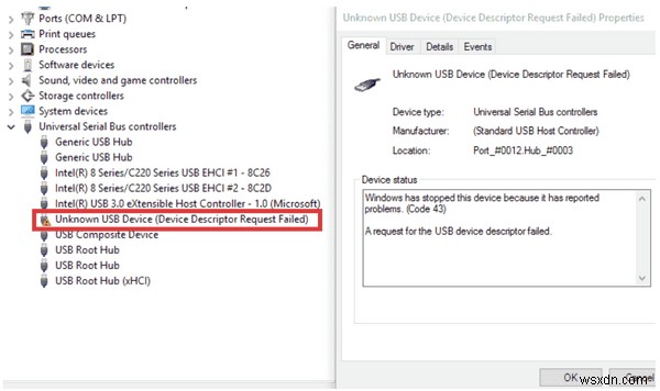 {FIXED}:Windows 10의 USB Device_Descriptor_Failure 오류