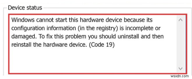 Windows에서 Code 19 오류를 수정하는 방법