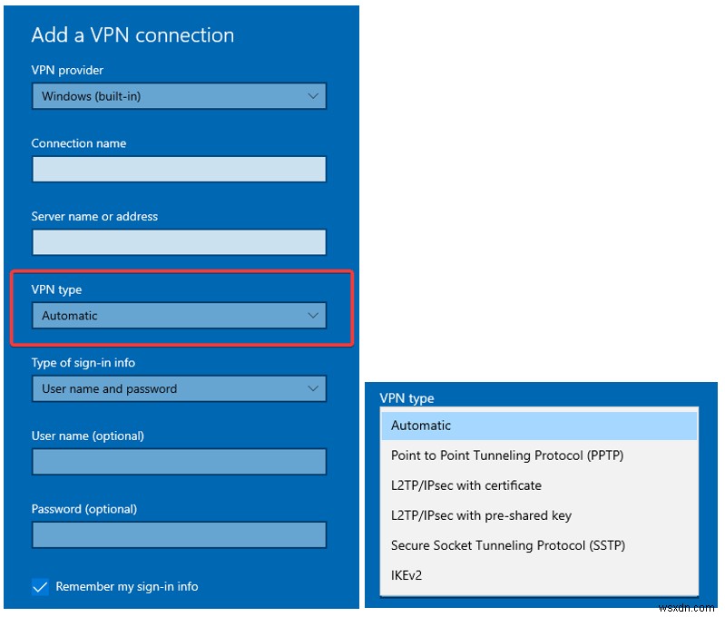 Windows 10에서 VPN을 설정하는 방법