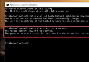 Windows 10·8·7  호스트된 네트워크를 시작할 수 없습니다  오류 완벽 해결 방법