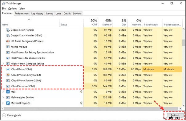 Windows 10에서 iCloud 드라이브가 동기화되지 않습니까? 해결책은 다음과 같습니다!