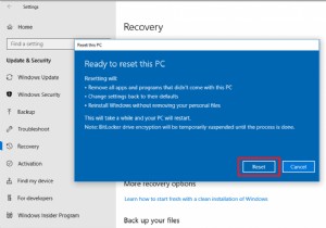 Windows 10을 초기화하는 다양한 방법:PC 포맷 가이드(2022)