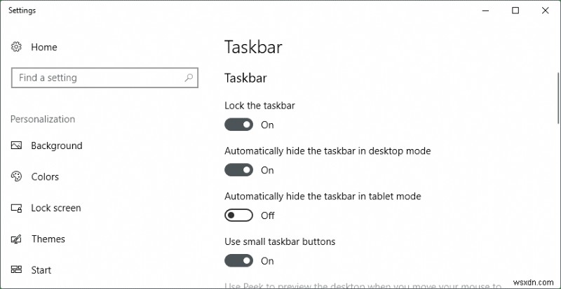 Windows 10 작업 표시줄이 숨겨지지 않는 문제를 해결하는 방법은 무엇입니까?