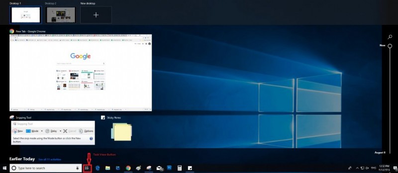 Windows 10에서 작업 보기 기능을 사용하는 방법은 무엇입니까?