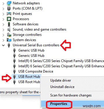 Windows 10에서 인식되지 않는 USB 장치를 수정하는 방법