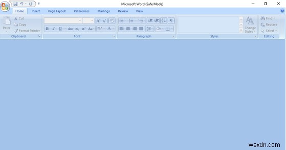 Windows 10에서 Microsoft Word의 빠른 수정이 계속 충돌함