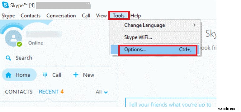 Windows 10의 시스템 트레이에서 Skype를 제거하는 단계