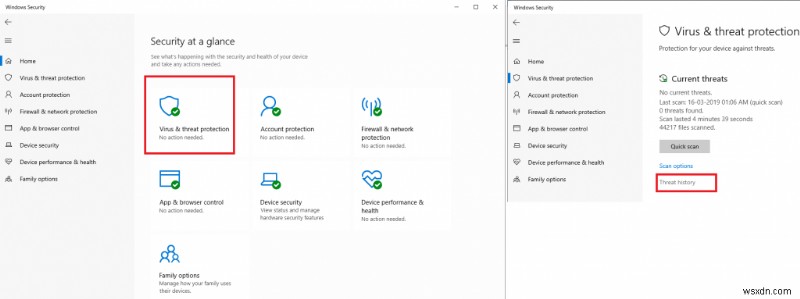 Windows Defender 바이러스 백신에서 삭제한 파일을 복구하는 방법