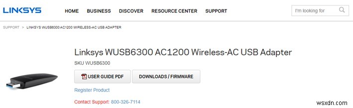 Windows 10에서 Linksys WUSB6300 드라이버를 다운로드하고 설치하는 방법은 무엇입니까?