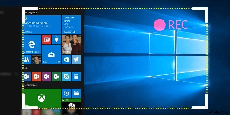 Windows 10용 최고의 스크린 및 오디오 레코더