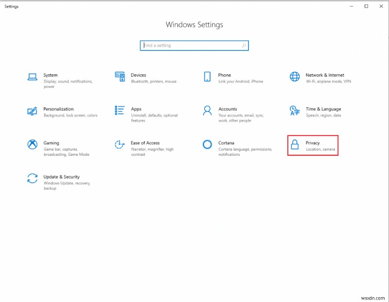 Windows 10에서 백그라운드 앱 실행을 중지하는 단계