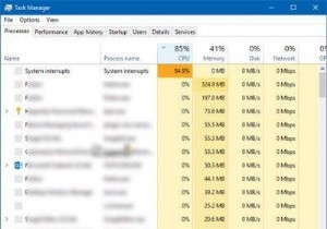 Windows 10에서 시스템 중단으로 인한 높은 CPU 사용량을 해결하기 위한 7가지 최상의 수정