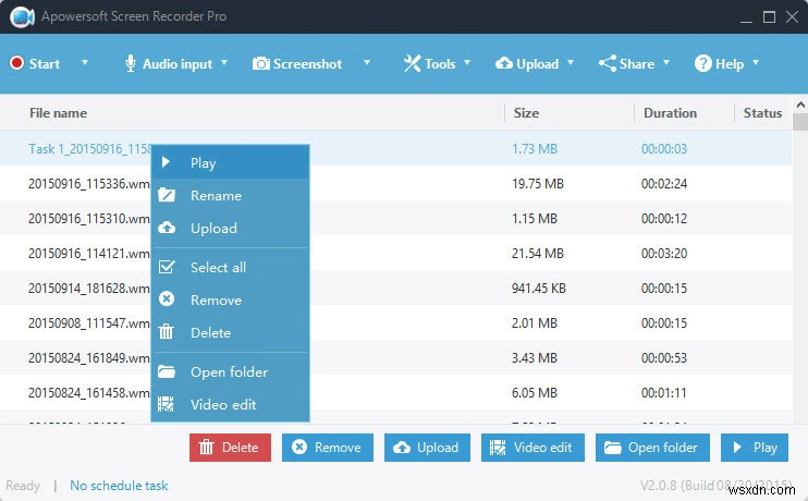 Windows용 최고의 무료 스크린캐스트 소프트웨어