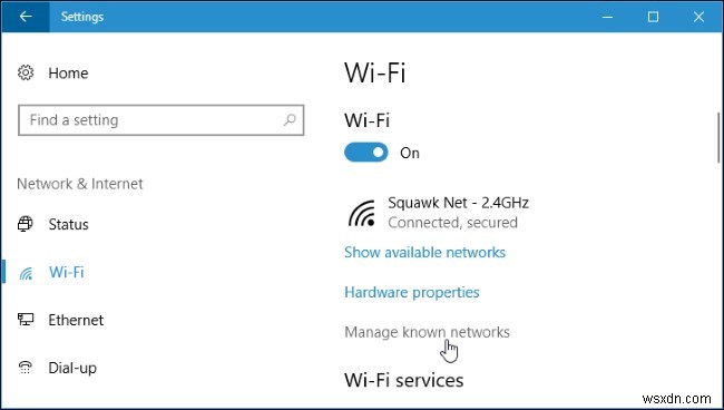 Windows 10에서 저장된 WiFi 네트워크를 빠르게 삭제하는 3가지 방법