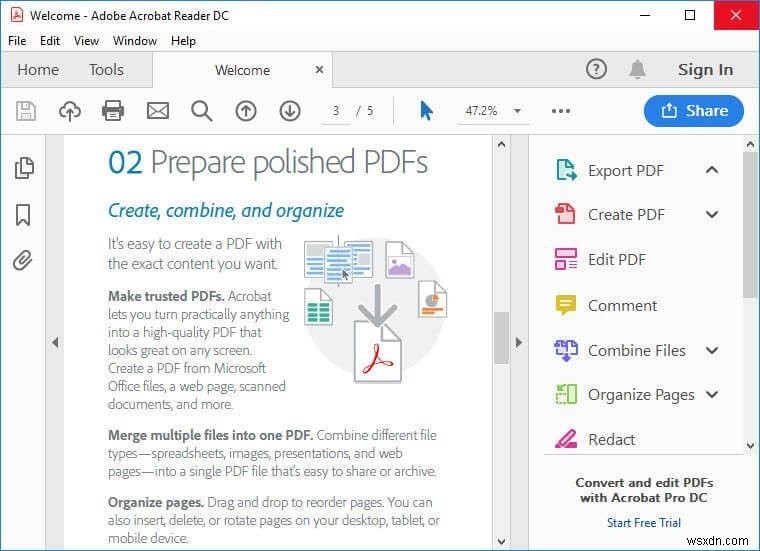 Windows 10, 8, 7 PC(2022 에디션)용 가장 빠른 PDF 리더 상위 11개