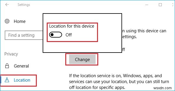 Windows 10에서 위치 추적을 비활성화하는 방법