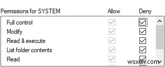 Windows 10 폴더 및 파일 소유권을 얻는 방법