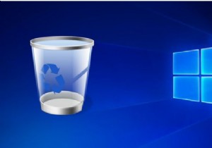 Windows 10에서 손상된 휴지통을 수정하는 방법