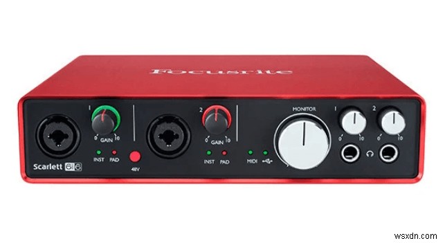 Focusrite Scarlett 6i6 드라이버를 업데이트하는 방법은 무엇입니까?