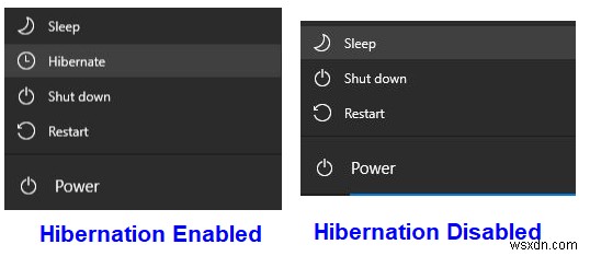 Windows 10에서 최대 절전 모드를 중지하기 위해 hiberfil.sys 파일을 삭제하는 방법은 무엇입니까?