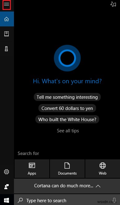 Windows 10에서  Hey, Cortana 를 활성화하는 방법