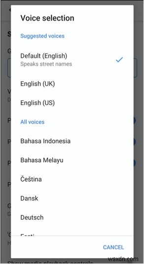 Google 지도 음성을 변경하는 방법(Android 및 iOS)